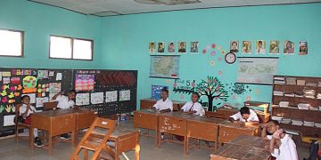 Kondisi ruang kelas yang minim siswa di salah satu SD Negeri di Kabupaten Blora. (Dok. Disdik Blora/Harianmuria.com)