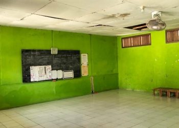 Kondisi salah satu kelas SDN 1 Sidorejo di Kedungtuban Blora. (Dok. SDN 1 Sidorejo/Harianmuria.com)