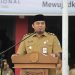 Wakil Bupati Jepara M Ibnu Hajar (Gus Hajar) memimpin upacara peringatan Hari Keluarga Nasional Ke-32 di Halaman Kantor Bupati Jepara, Senin, 30 Juni 2025. (Tomi Budianto/Harianmuria.com)