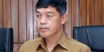 Wakil Ketua DPRD Kota Salatiga Saiful Mashud yang juga Ketua Panitia Angket. (Angga Rosa/Harianmuria.com)