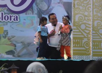Ribuan anak Blora meriahkan FABLO 2025 di GOR Mustika.