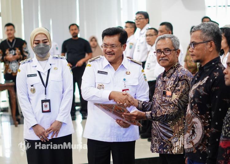 Pelantikan pengawas KKMP Salatiga