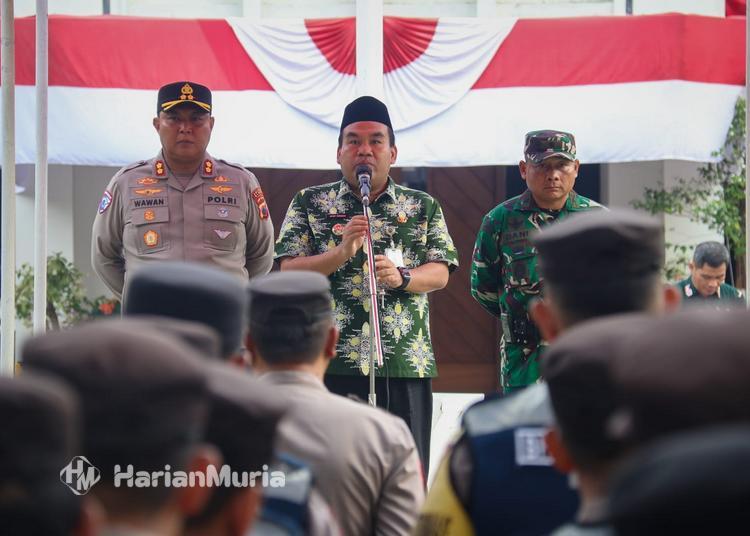 Forkopimda Blora Sepakat Hentikan Pengeboran Sumur Minyak Baru Ilegal - Harianmuria Forkopimda Blora gelar Apel Tiga Pilar dan terbitkan maklumat larangan pengeboran sumur minyak ilegal usai tragedi Gandu.