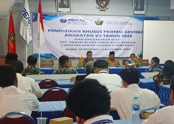 Ketua DPC Peradi Blora, Zaenuddin, menyebut profesi advokat masih prospektif bagi lulusan hukum, meski tantangan era AI meningkat.