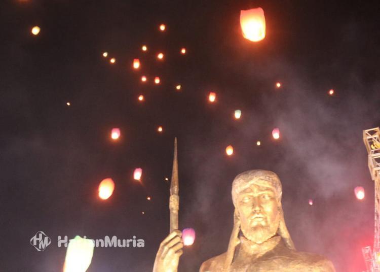 Festival Lampion #2: Langit Noyo Gimbal Blora Jadi Lautan Cahaya - Harianmuria Ratusan lampion hiasi langit Desa Bangsri, Blora, dalam Festival Lampion #2 Noyo Gimbal View 2025.