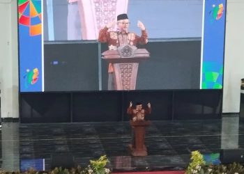 Mendikdasmen RI Prof. Abdul Mu’ti menegaskan Muhammadiyah harus hadir sebagai solusi persoalan bangsa saat menghadiri Resepsi Milad ke-113 Muhammadiyah dan Milad ke-27 UMKU di Kudus.