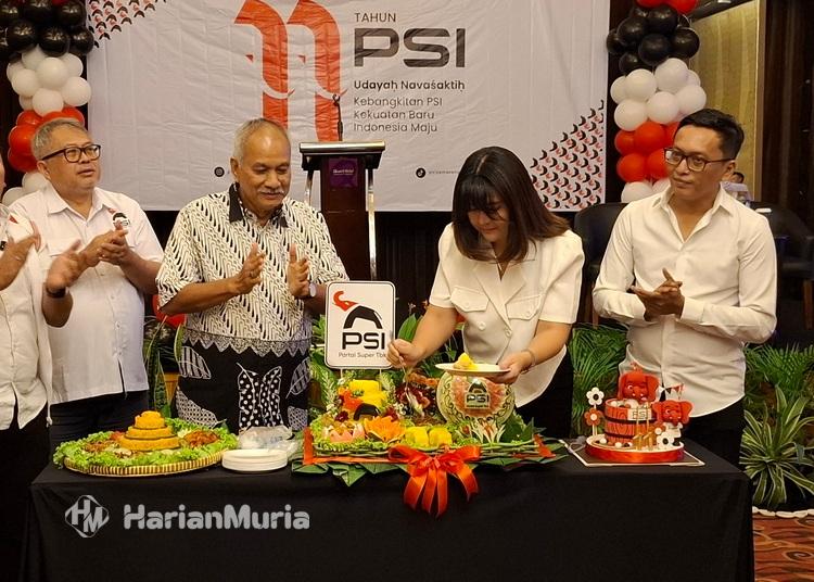 Rayakan HUT ke-11, PSI Kota Semarang fokus perkuat struktur internal dan menargetkan penggandaan kursi DPRD pada Pemilu 2029.