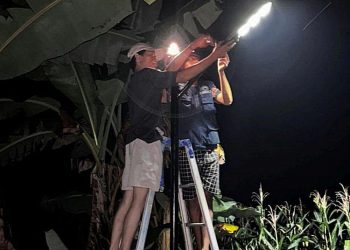 Desa Ketringan di Blora menjadi pelopor desa mandiri energi dengan memanfaatkan panel surya untuk penerangan jalan umum (PJU) dan sistem irigasi pertanian.