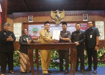 Pemkab dan DPRD Blora baru menyepakati 2 dari 10 Raperda dalam Propemperda 2025.