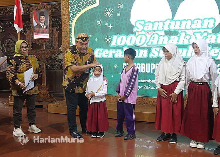 Wujud Nyata Sedekah Subuh, 1.000 Anak Yatim di Blora Terima Manfaat Program Gastra - Harianmuria TPP ASN Blora dipastikan aman tanpa potongan di 2026, Bupati Arief Rohman meminta ASN masifkan sedekah melalui Program Gastra.