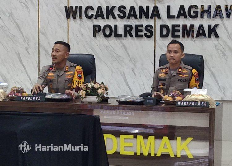 Kasus Kejahatan di Demak Naik 9,79 Persen Sepanjang 2025, Pelanggaran Pekat Turun Drastis - Harianmuria Kasus kejahatan di Kabupaten Demak naik 9,79 persen sepanjang 2025, tetapi pelanggaran pekat dan pelanggaran lalu lintas justru turun signifikan.