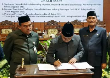 APBD Blora 2026 resmi diketok dengan proyeksi pendapatan Rp2,22 triliun dan surplus Rp11,25 miliar, kenaikan belanja difokuskan untuk pembangunan infrastruktur jalan.