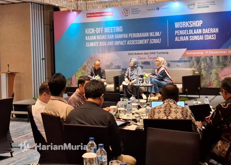 Jawa Tengah menghadapi ancaman krisis iklim: pesisir terpapar banjir rob, hulu DAS makin kritis.