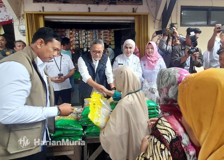 Harga bapokting di Kendal lebih murah dibanding daerah lain, Menko Pangan Zulhas menyebut harga di Kendal di bawah rata-rata nasional.
