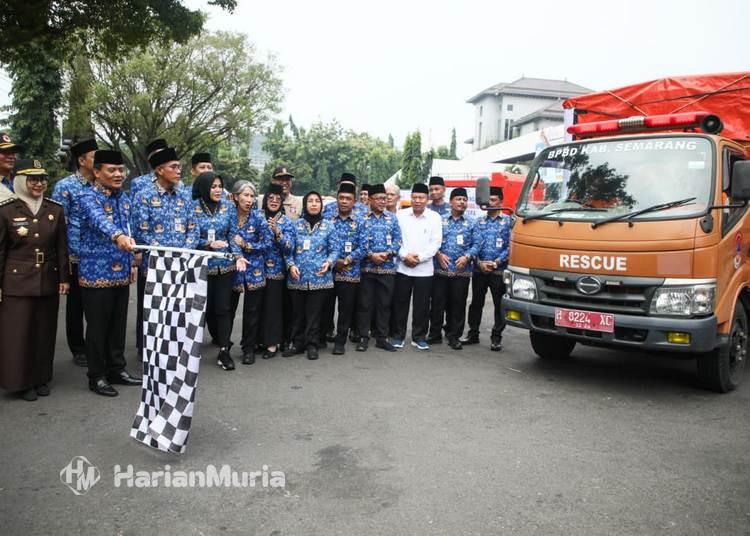 BPBD Jepara Tugaskan Satu Personel Bantu Penanganan Banjir di Sumatra Barat - Harianmuria BPBD Jepara mengirim satu personel untuk membantu penanganan banjir di Sumatra Barat sebagai bentuk dukungan Pemprov Jateng terhadap percepatan pemulihan pascabencana.