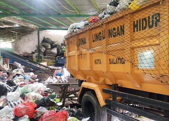 Libur Nataru 2025–2026, volume sampah di Kota Salatiga melonjak hingga 25 persen.