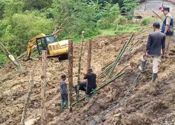 BBWS Masih Susun Desain Penanganan Tanah Ambles di Ngetrep Blora