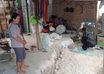 Tanah ambles di Blora dipastikan ESDM akibat curah hujan tinggi, bukan pergerakan lempeng.