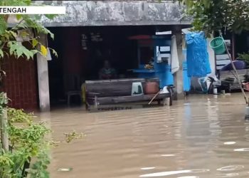 Aktivitas Lumpuh Imbas Banjir, Warga Dengkek Pati Kota Butuh Bantuan Sembako