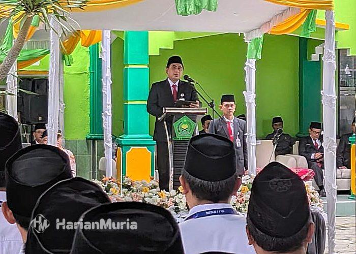 Peringatan HAB ke-80 Kemenag, Wagub Jateng Tekankan Kerukunan dan Tantangan AI - Harianmuria Wagub Jateng Taj Yasin menekankan pentingnya kerukunan umat dan tantangan Artificial Intelligence dalam peringatan HAB ke-80 Kemenag di Rembang.