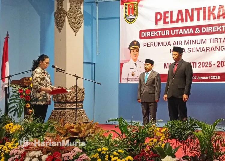 Resmi Pimpin PDAM Kota Semarang, Ady Setiawan Targetkan 10.000 Pelangan Baru per Tahun - Harianmuria Resmi menjabat Dirut PDAM Kota Semarang, Ady Setiawan menargetkan penambahan 10.000 pelanggan baru per tahun dan fokus perluasan layanan air bersih.