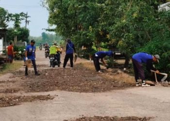 Jalan Danyangmulyo-Kudur Diperbaiki, DPRD Pati: Semoga Bermanfaat