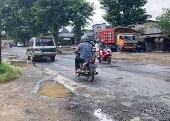 Kendala Cuaca, 1.500 Titik Jalan Rusak di Kudus Belum Diperbaiki