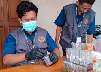 Sidak Kampung Ramadhan 2026, Pemkab Rembang Uji Keamanan Makanan