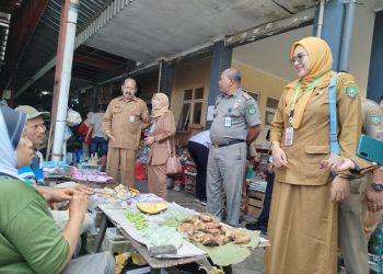 Sidak Pasar Sido Makmur, Dinkesda Blora Temukan Makanan Mengandung Formalin