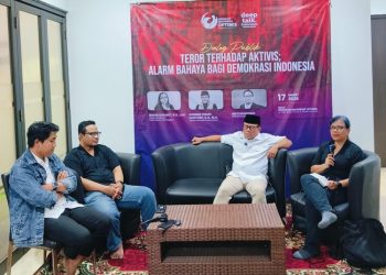 Deep Talk Indonesia Desak Aparat Usut Tuntas Teror Air Keras Andrie Yunus