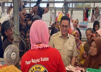 Mendag Budi Santoso Pantau Harga dan Stok Bahan Pokok di Kudus