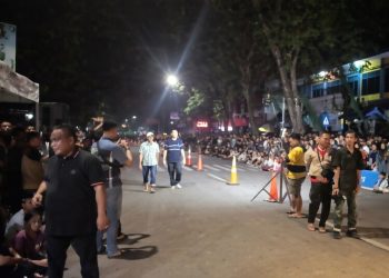 Sekda Grobogan Wacanakan Car Free Night di Jalan R. Suprapto Purwodadi