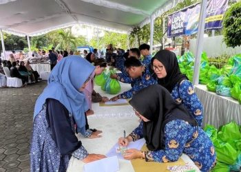 Pasar Murah di Kudus Diserbu Warga, Paket Sembako Dijual Hanya Rp50 Ribu