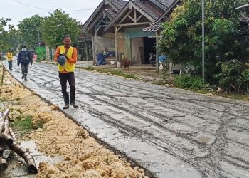 Polisi Belum Tetapkan Tersangka Perusakan Proyek Jalan Cor, Terlapor Kerap Absen
