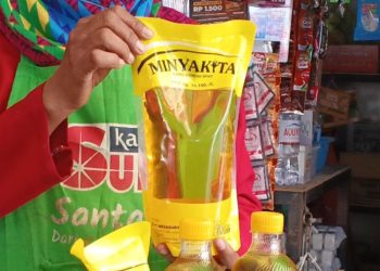 Stok MinyaKita di Pasar Sidomakmur Blora Langka Sejak Awal Ramadhan
