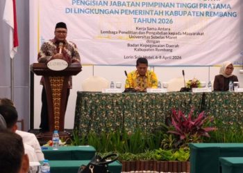 Seleksi 6 Kursi JPTP Rembang, Ini Daftar 23 Pelamar Lolos Administrasi