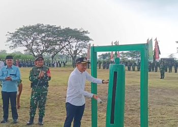 TMMD di Gondoharum Dimulai, Bupati Kudus Harap Akselerasi Pembangunan Desa - Harianmuria TMMD di Gondoharum Dimulai, Bupati Kudus Harap Akselerasi Pembangunan Desa