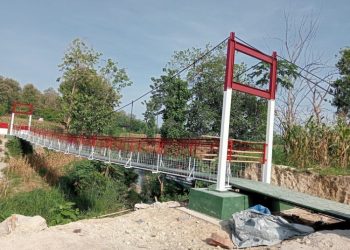 Jembatan Garuda 35 Meter di Nglebur Blora Rampung, Jarak Tempuh Antardesa Lebih Dekat