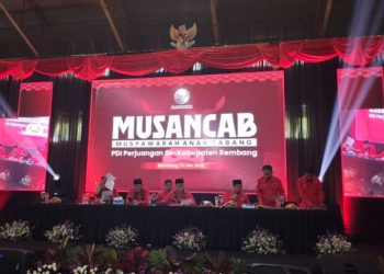 Bersiap Pemilu 2029, PDI Perjuangan Rembang Kukuhkan 14 Ketua PAC