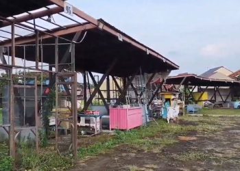 Joni Kurnianto Sebut Alun-Alun Kembangjoyo Pati Masih Sepi, Hanya 1 Pedagang Bertahan