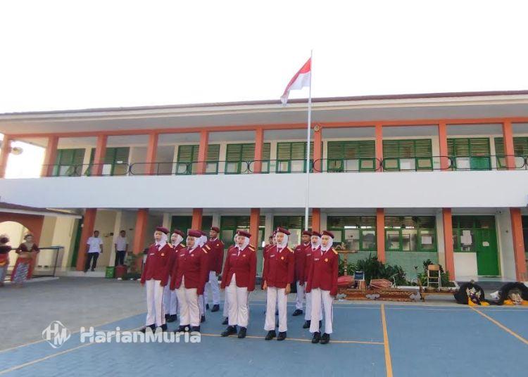 Ruang Kelas Terbatas, Siswa Baru Sekolah Rakyat Blora Dititipkan ke Rembang - Harianmuria Siswa angkatan pertama Sekolah Rakyat Menengah Atas (SRMA) 18 Kabupaten Blora. (dok for Harianmuria.com)