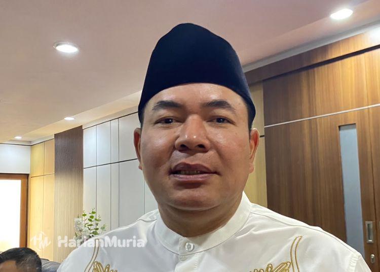 DPRD Kudus Bakal Kaji Polemik Jalur Sepeda Terhalang PKL dan Parkir - Harianmuria Ketua DPRD Kabupaten Kudus, Masan. (Nisa Hafizhotus Syarifa/Harianmuria.com)