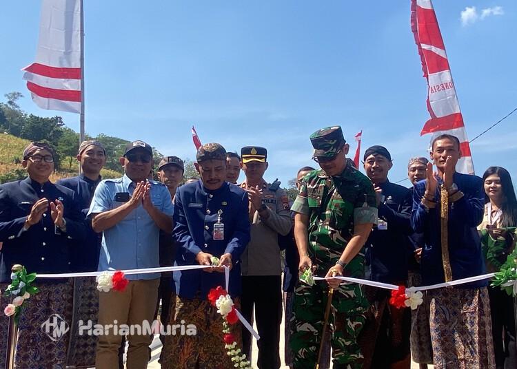 Jembatan Garuda Kedungmojo Kudus Resmi Dibuka, Akses Warga Kini Lebih Mudah - Harianmuria Peresmian Jembatan Garuda di Dukuh Kedungmojo, Desa Tanjungrejo, Kecamatan Jekulo, Kabupaten Kudus, Kamis, 23 Juli 2026. (Nisa Hafizhotus S./Harianmuria.com)