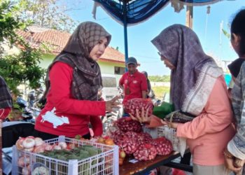 Pasar Tani Marem Ramaikan Hari Jadi Rembang, 300 Kupon Pangan Murah Dibagikan 