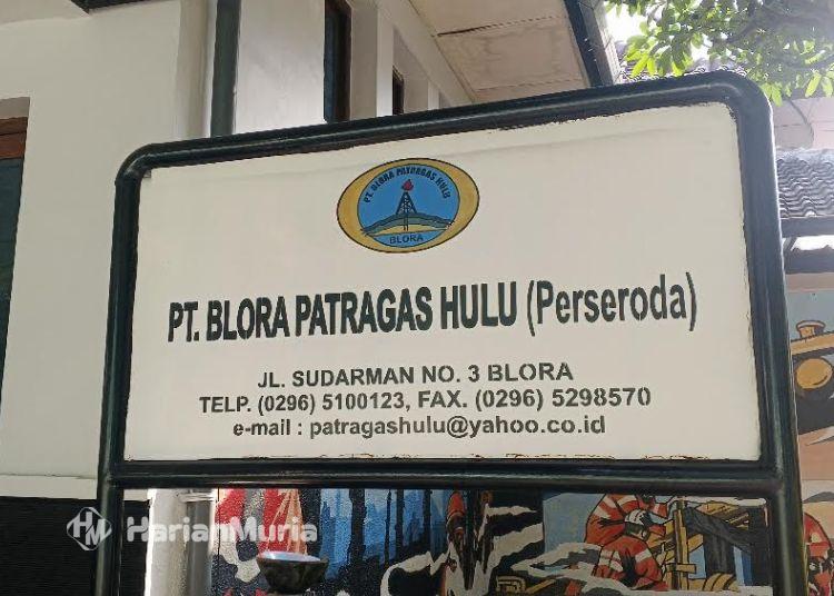 BPH Blora Bidik Dividen Rp130 Miliar dari Lifting Minyak Nasional - Harianmuria Plang kantor BPH Blora. (Eko Wicaksono/Harianmuria.com)