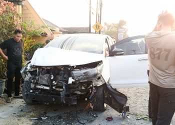 Innova Tabrak 2 Motor di Jalan Blora-Cepu, Satu Pengendara Meninggal