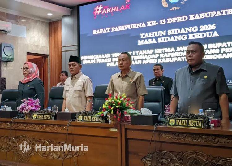 DPRD Bangga Putra Asli Grobogan Jadi Kepala BGN - Harianmuria Wakil Ketua DPRD Grobogan, Supardi (dua dari kanan). (Dok. Pribadi/Harianmuria.com)