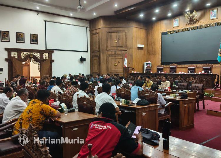Masa Jabatan Sejumlah Pj Kades di Pati Diduga Langgar Permendagri - Harianmuria Audiensi Personal Informasi Negara Republik Indonesia (PIN RI) bersama DPRD Kabupaten Pati terkait masa jabatan sejumlah Penjabat (Pj) Kepala Desa, Kamis, 30 Juli 2026. (Harianmuria.com)