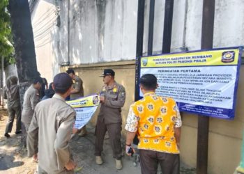 Tak Indahkan Peringatan, Kabel WiFi Ilegal di Rembang Bakal Ditertibkan