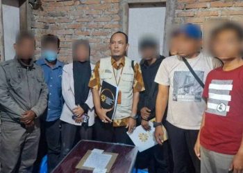 Ketibaan jenazah di rumah duka di Desa Jayamulya, Kecamatan Kroya, Kabupaten Indramayu, Sabtu (15/8/2026).